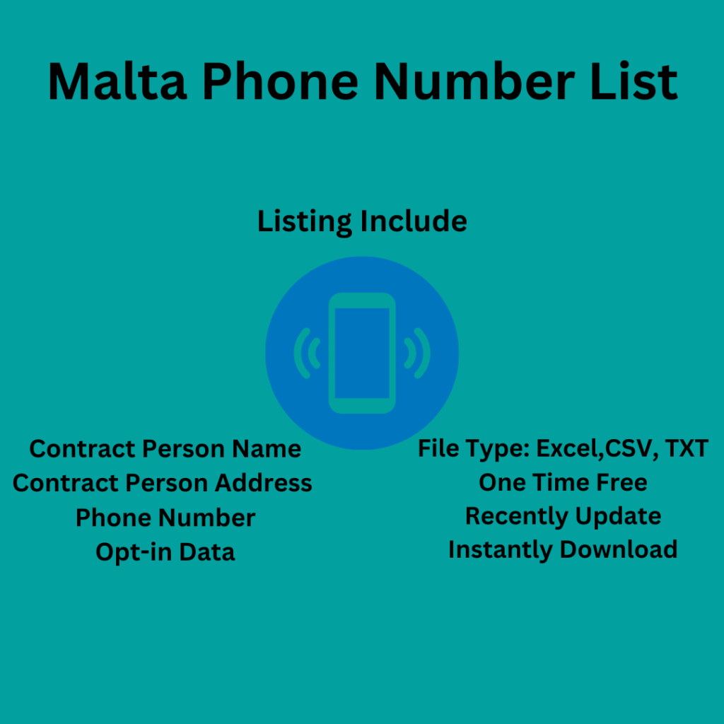 Malta Phone Number List