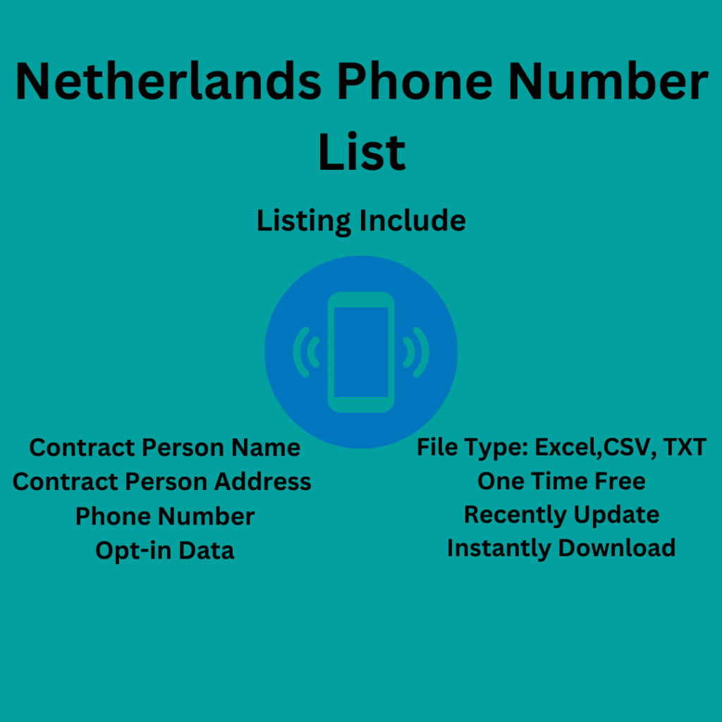 Netherlands Phone Number List