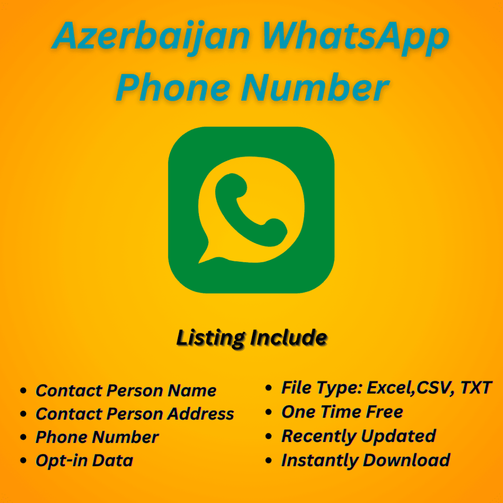 Azerbaijan WhatsApp Number