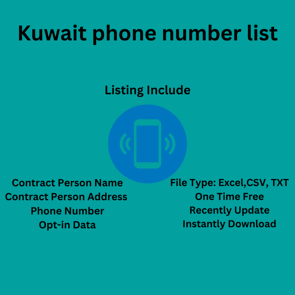 Kuwait Phone Number List