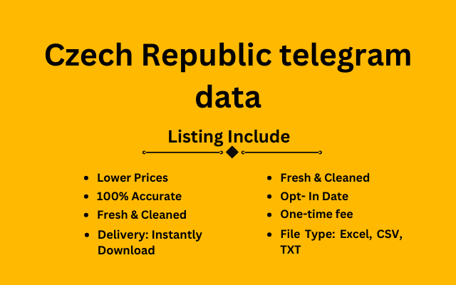 Czech Republic telegram data