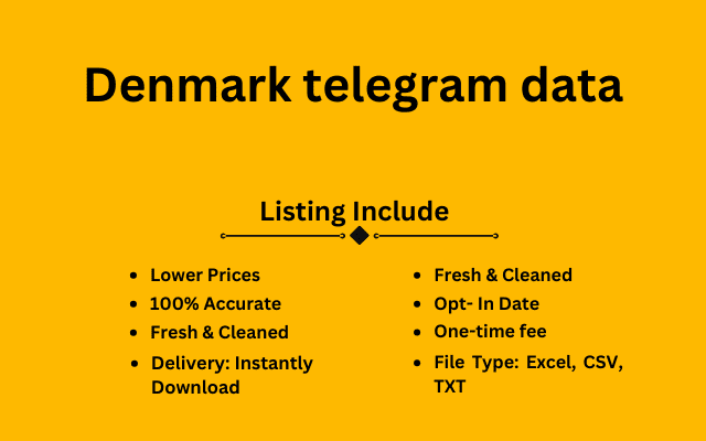 Denmark telegram data