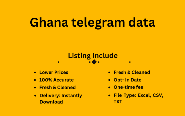 Ghana telegram data